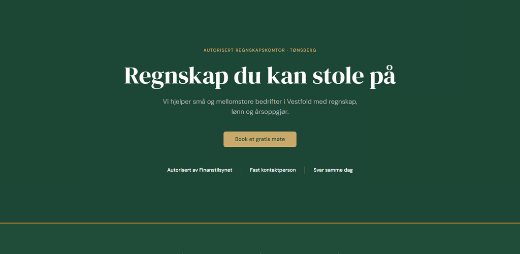 Fjordtall Regnskap