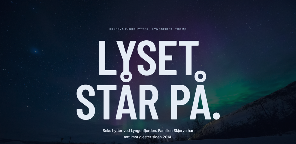 Skjerva Fjordhytter